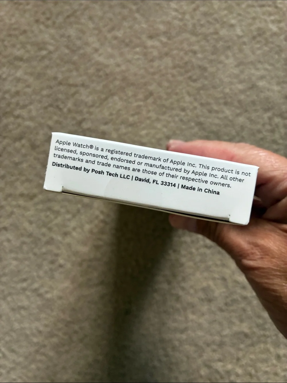 POSH Tech Printed Silicone Apple Watch Band